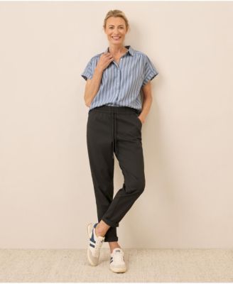 Women's The Jess Roll-Up Pant In Midweight Twill