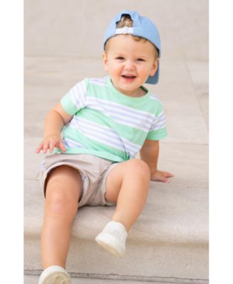 Toddler Hockey Baseball Hat in Blue