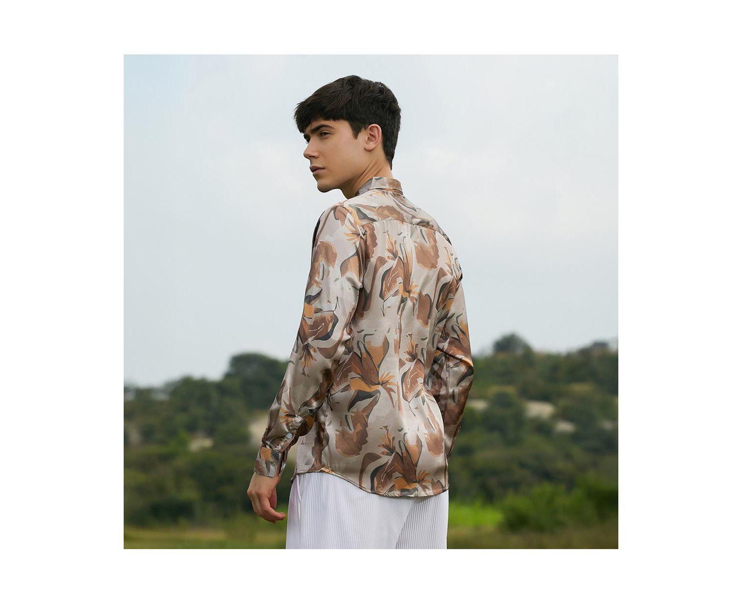 Men's Impressionist Canopy Shirt