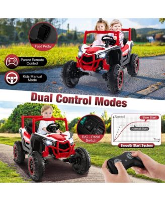 24V Kids Ride on UTV with 4 x 100W Powerful Engine Remote Control High/Low Speed