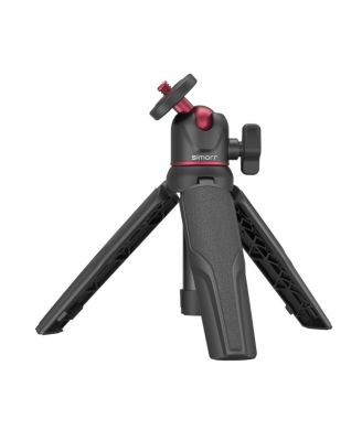 simorr Vigor VK-20 Vlog Tripod Kit with Single Cold-Shoe Phone Clamp, Kaimu Black