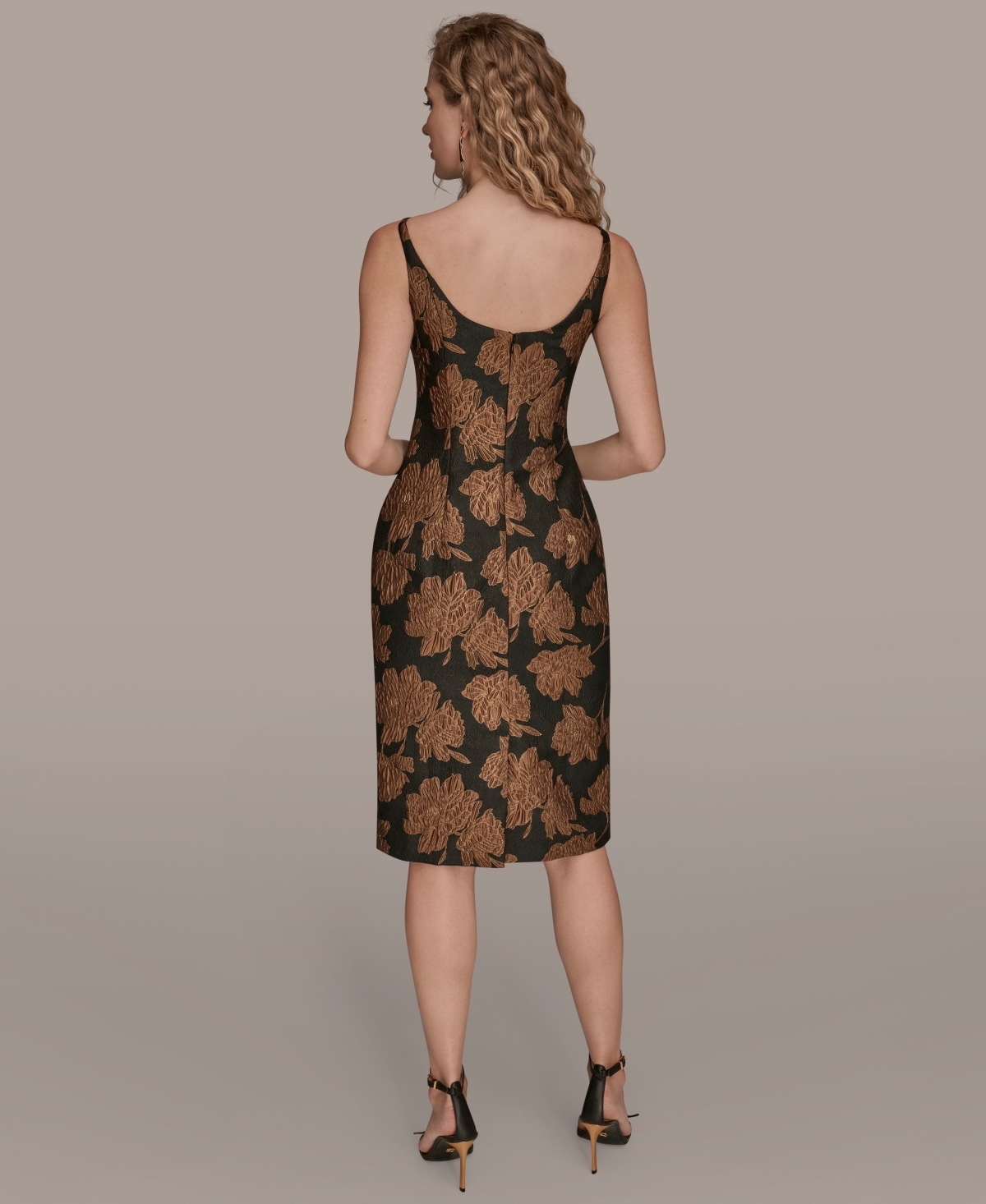 Donna Karan New York Women's Floral Sheath Dress
