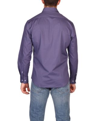 Men's Diamond Medallion Long Sleeve Shirt