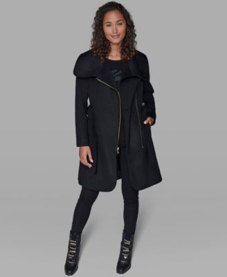 Women's Asymmetrical Wrap Coat