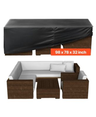 Outdoor Waterproof 420D Furniture Cover for Sofa, Table, and Chairs