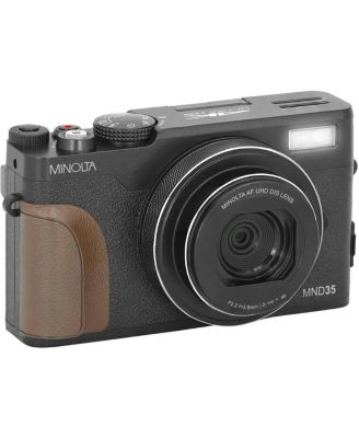 MND35 64MP 4K Ultra HD Wi-Fi Digital Camera, Black