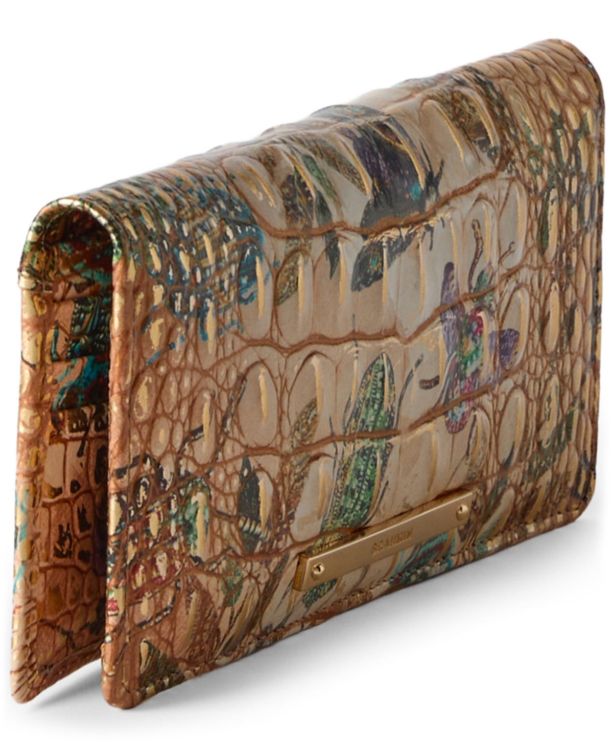 Brahmin Ady Melbourne Embossed Leather Wallet