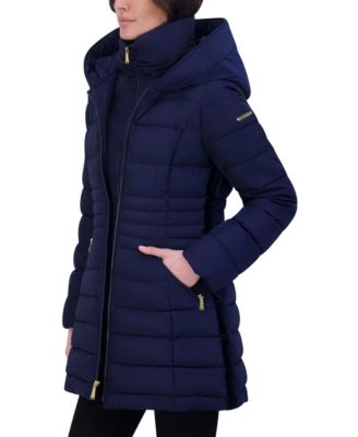 Women's Laundry By Shelli Sega Fitted Puffer Coat