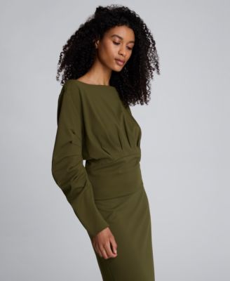 Women's Boat Neck Sculpted Fit Top