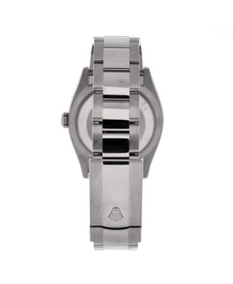 Oyster Perpetual Datejust Automatic Watch in Stainless Steel and White Gold 36mm