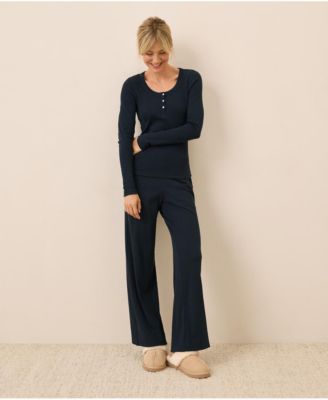 Women's Dream Rib Wide Leg Lounge Pant
