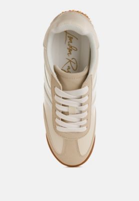 Womens Peak Burn Casual Lace-Up Sneakers