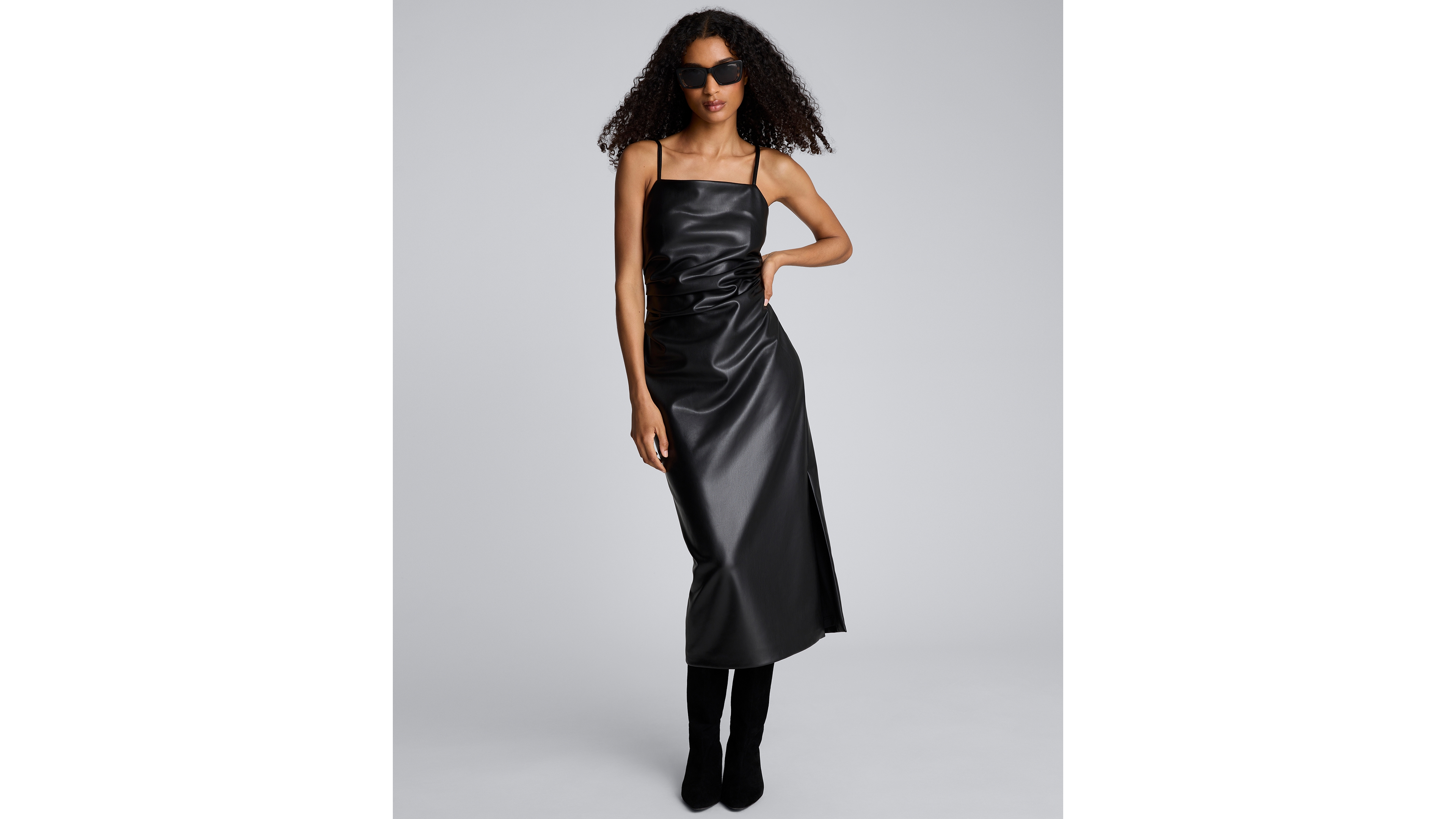 Kenneth Cole Women's Modern Sleeveless Midi Dress