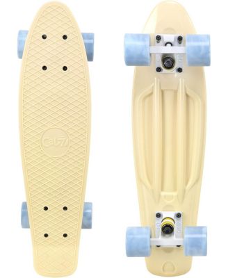22 Inch Mini Cruiser Skateboard - OCEANIC with Swirl Wheels
