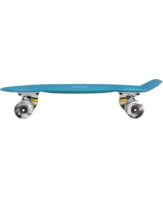 22 Inch Mini Cruiser Skateboard - OCEANIC with Swirl Wheels