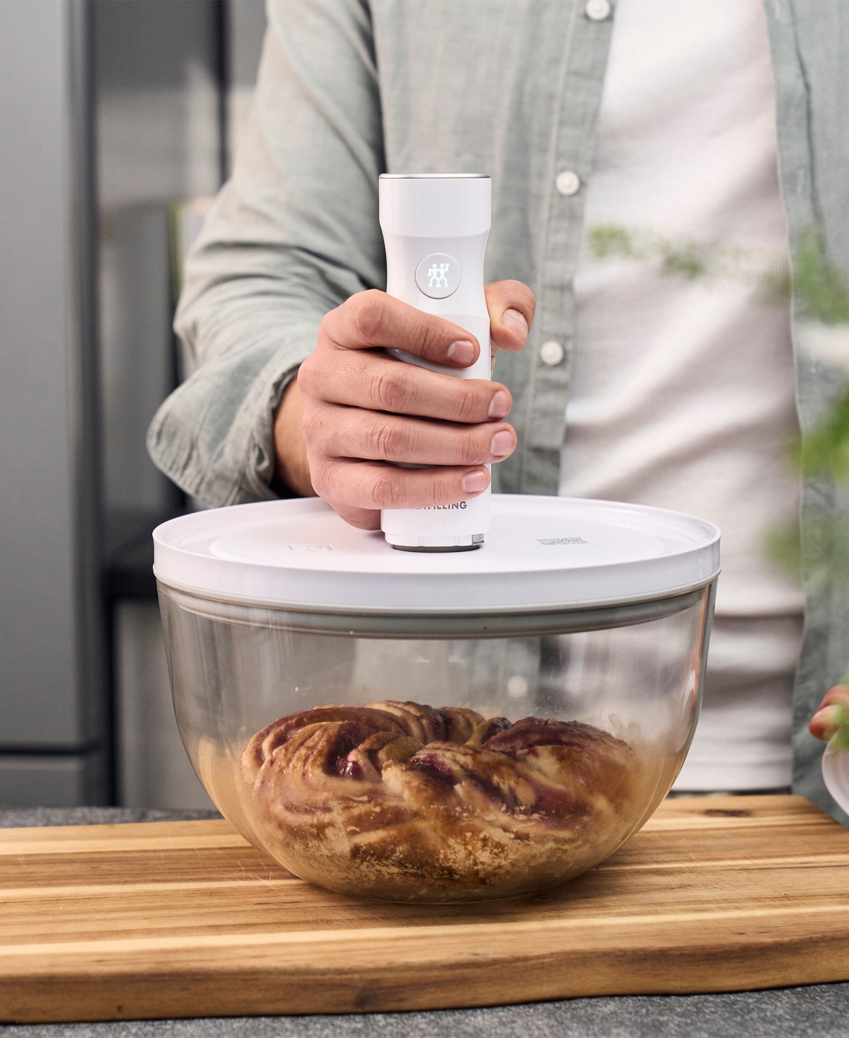 Zwilling Fresh Save 7-pc. Glass Vacuum Bowl Starter Set In White
