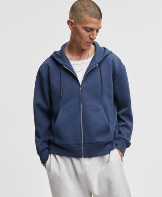 Mode of One - Men's Full-Zip Scuba Knit Hoodie