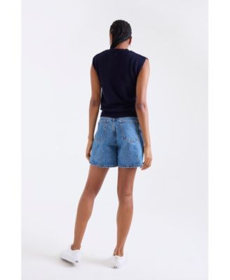 Women's Zarah Crew Neck 100% Cashmere Vest