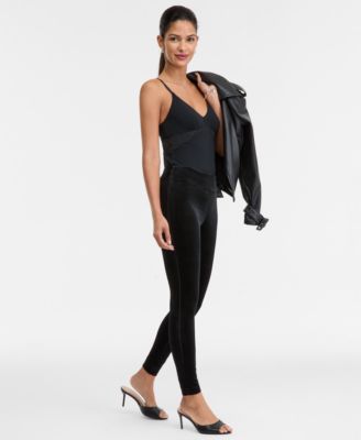 Women's Velvet Leggings, Macy's Exclusive