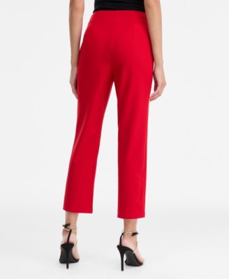 Women's High-Rise Slim-Leg Pants, Macy's Exclusive