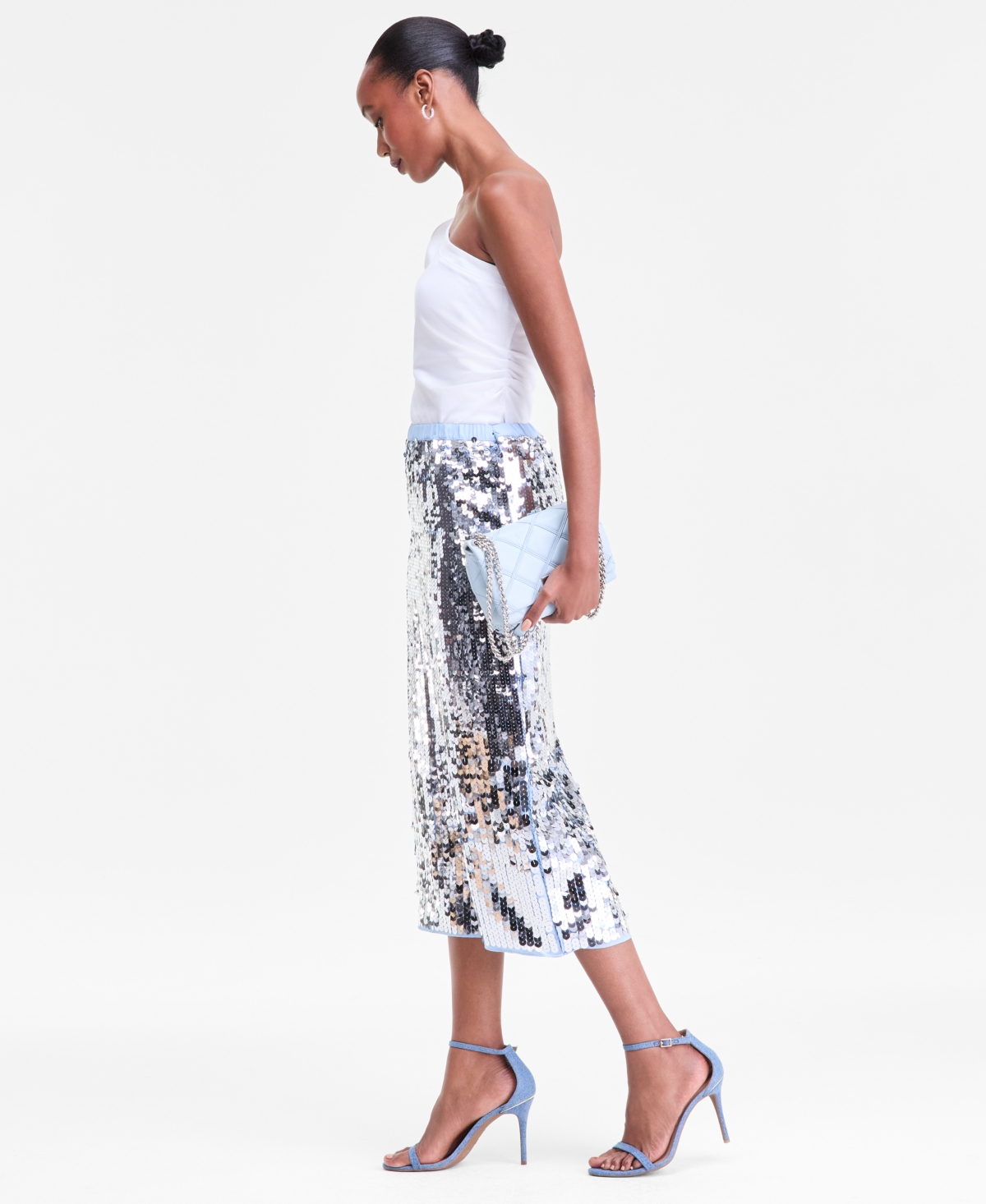 I.n.c. International Concepts Women's Sequin Skirt, Macy's Exclusive