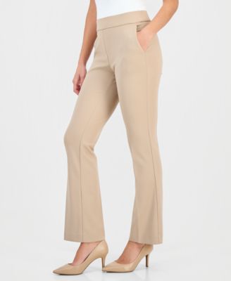 Petite Cool Crepe Pull-On Ankle Pants