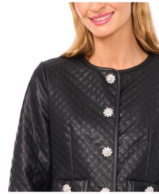 Women's Quilted Long Sleeve Jacket