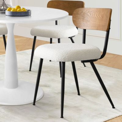 Elegant 5-Piece Dining Set Featuring a 35-Inch Round Table with 4 Stylish Chairs for Modern Dining Spaces