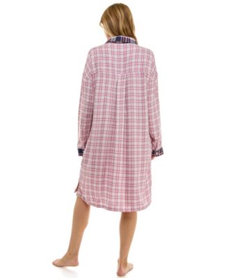 Women's Collared Sleepshirt