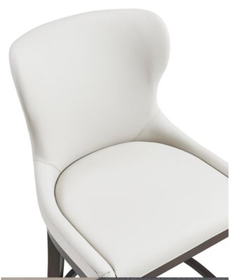 Blair 43.9" Leatherette Upholstered Barstool