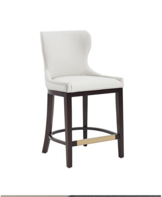 Blair 40.9" Leatherette Upholstered Counter Stool