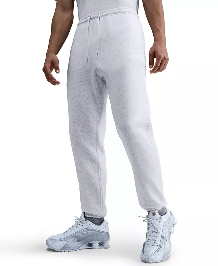 Men's Cuffed Brushed Fleece Logo Sweatpants