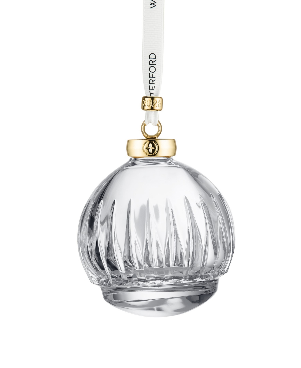 Waterford New Year Bauble Firework Ornament In Transparent