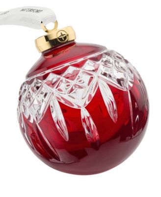Lismore Red Bauble Ornament