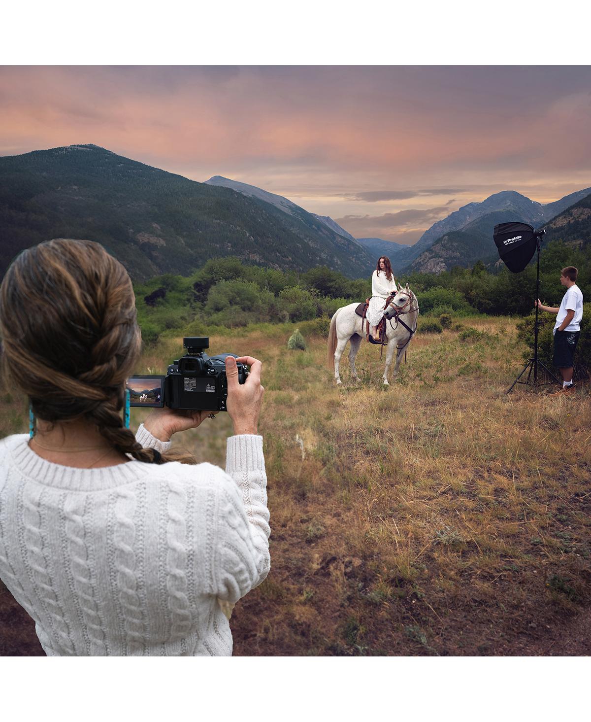 Profoto A2 Off Camera Flash Head and Connect Wireless Transmitter Kit for Canon Cameras