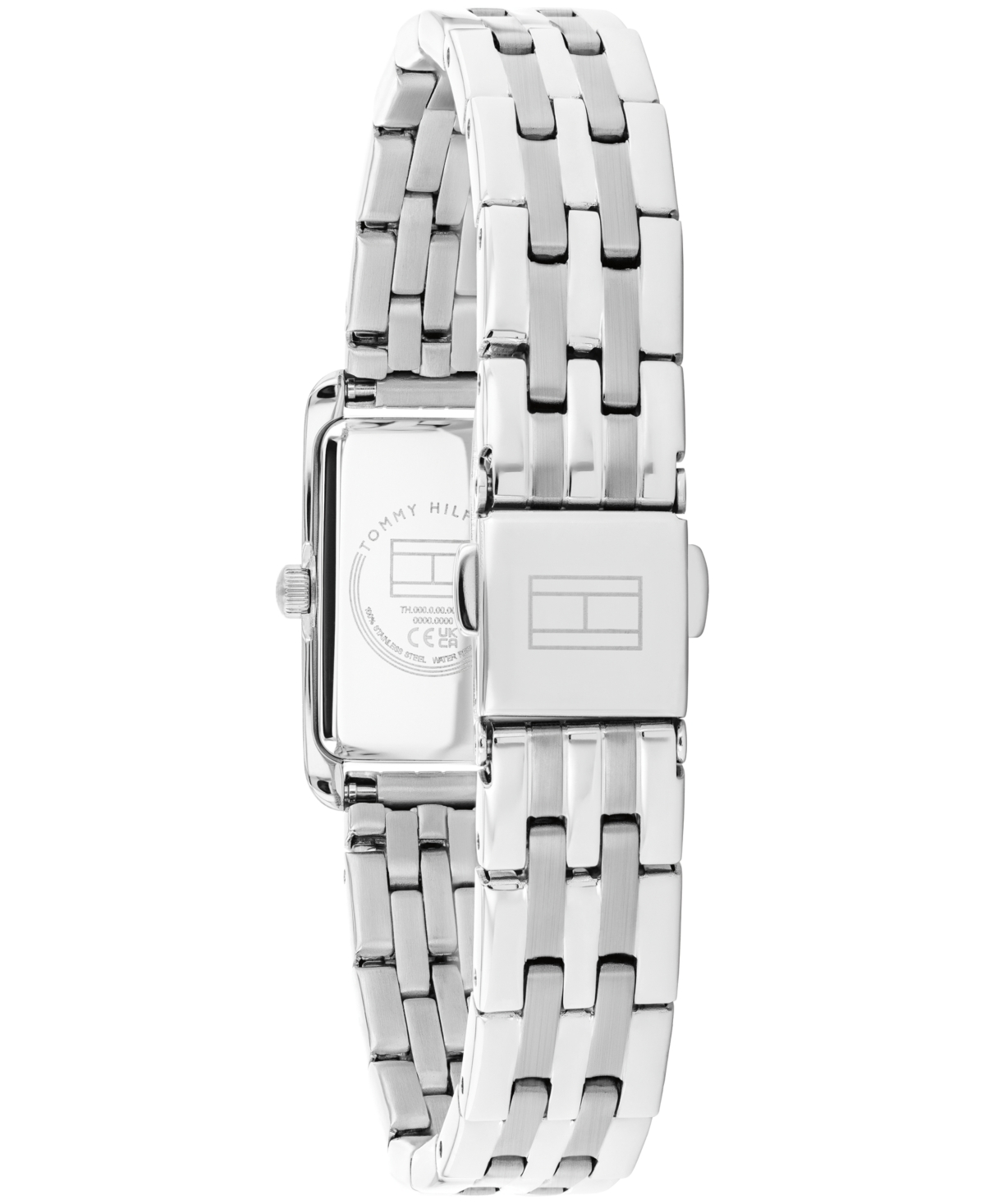 Tommy Hilfiger Women's Quartz Silver Tone Stainless Steel Bracelet Watch, 16mm In Metallic