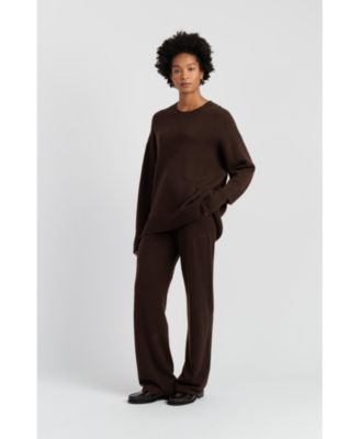 Women's Pure Cashmere Crew Neck Sweater