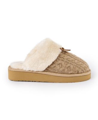 Women's Flurry Scuff Sweater Knit Slippers