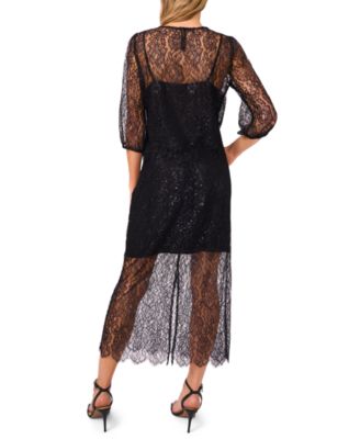 Women's Puff Sleeve Crewneck Top