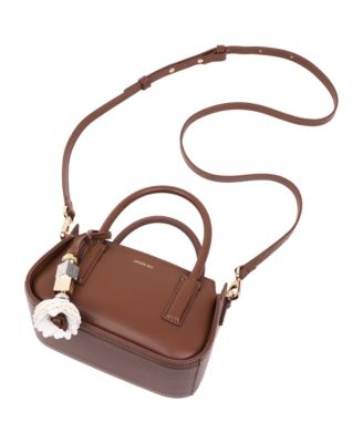 Structured Mini Bag with Removable Crossbody Strap & JW Charm