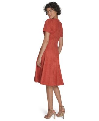 Women's Fit and Flare Short Dress