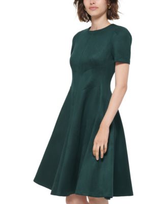 Women's Fit and Flare Short Dress