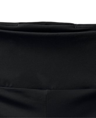 Women's Tugless High Waisted Swim Boy Shorts