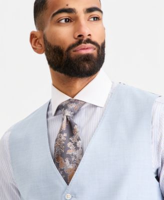 Men's Classic-Fit Suit Separate Vest 