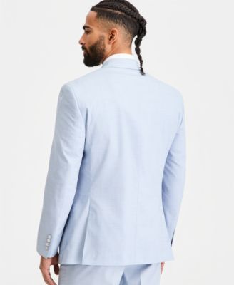 Men's Classic-Fit Double-Breasted Suit Separate Jacket 