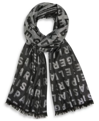 KARL LAGERFELD PARIS - Eyelash Fringe Neck Wrap