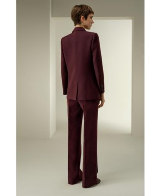 Women's Double Breasted Lapel Blazer