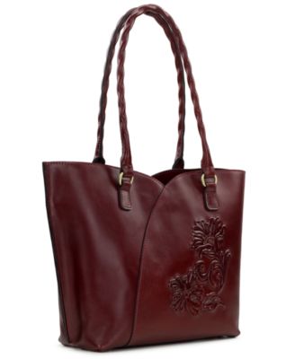 Marion Large Leather Crossbody Tote Bag