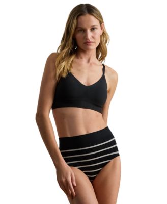 Lauren Ralph Lauren - Women's Seamless Striped High-Rise Briefs