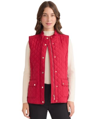 Women's Patch Pocket Vest Jacket